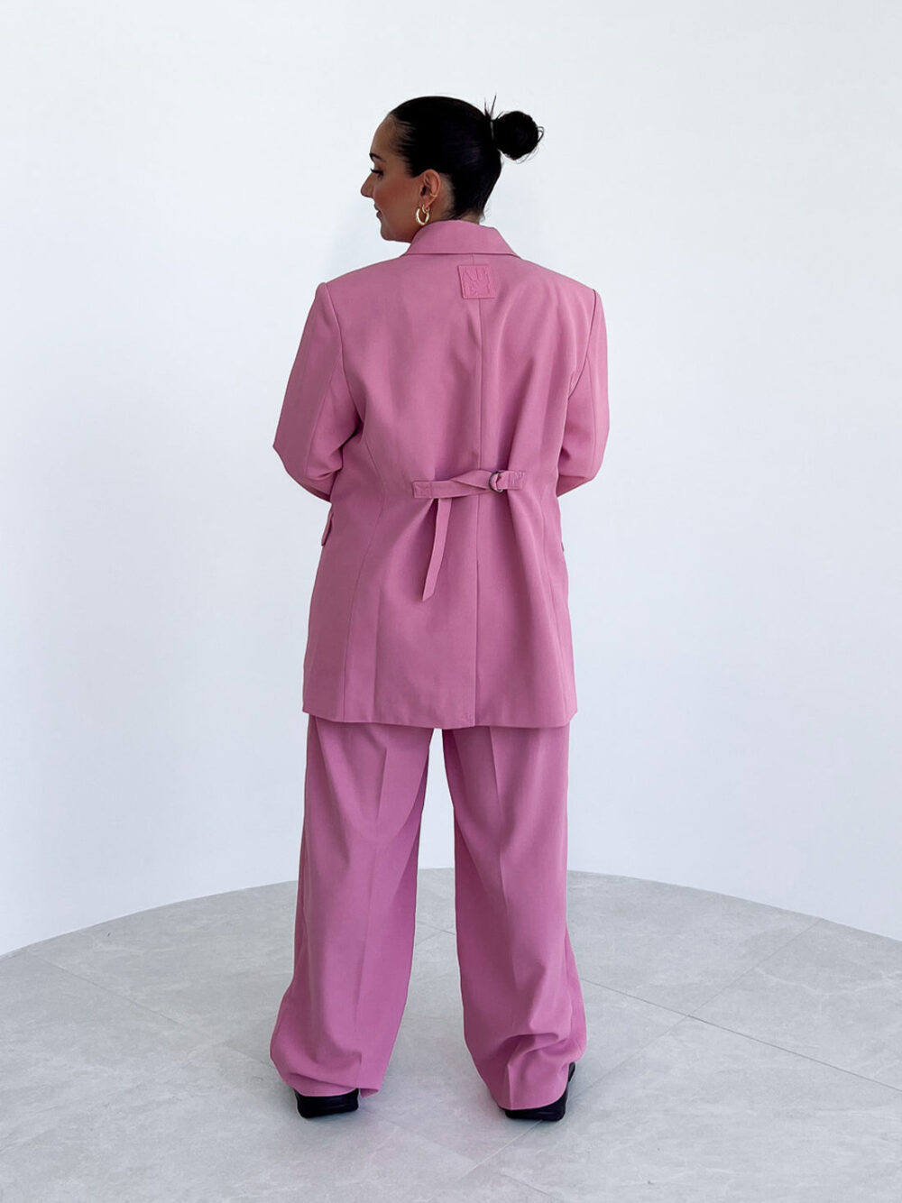 Dvojradové sako pink - Image 2